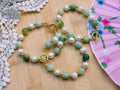Jade and Pearl Bracelet